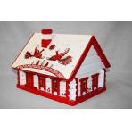 фото Домик-хлебница роспись (Мезенская)