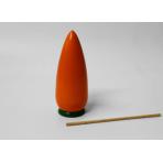 Деревянные продукты питания&nbsp;Морковка цветная из дерева с фиксатором для снеговика