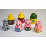 Пальчиковые наборы по сказкам Пальчиковый театр 3 поросенка