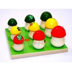 Математические игры Грибочки на поляне 9 шт