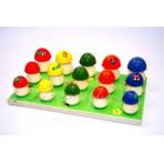 Математические игры Грибочки на поляне 15 шт