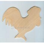 Деревянные заготовки Дощечка Петух под роспись