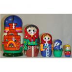 Матрешка сказка Матрешка по сказке Гуси Лебеди