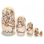 матрешки для творчества Набор Распиши матрёшку РЕПКА