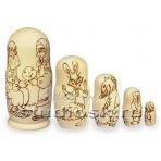 матрешки для творчества Набор Распиши матрёшку КОЛОБОК