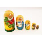 Матрешка сказка Матрешка по сказке  Репка художественная роспись