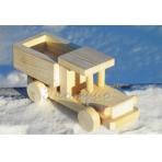 Деревянные машинки Лесовоз неокрашенный 