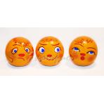 Звучащие шары Рожицы Звучащие шарики  3 шт