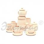 фото посуды для кукол Миниатюрный чайный сервиз с самоваром