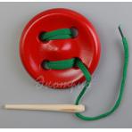 Игрушки шнуровки Пуговица-шнуровка