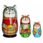 Матрешка сказка Матрешка авторская Кот рыболов