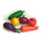 Деревянные продукты питания Крупные овощи набор в пакетике