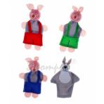 Пальчиковые наборы по сказкам Пальчиковый театр три поросенка