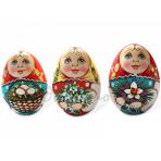 Шкатулки Шкатулка Яйцо матовое  7 см