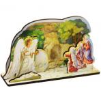 Пасхальные игрушки Сборная композиция "Ангел у пещеры" Пасха